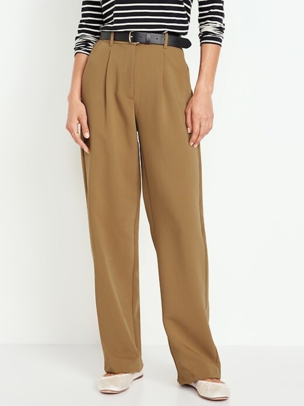 Old Navy Taylor Wide-Leg Full-Length Trouser Pants